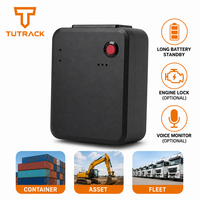 Traceur GPS magnétique sans fil pour conteneurs et flottes, avec longue autonomie de la batterie, verrouillage à distance du moteur en option, surveillance vocale en option