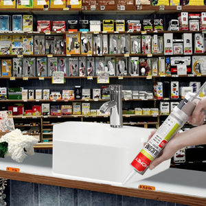 880 वेदरप्रूफ न्यूट्रल सिलिकॉन सीलेंट मॉडल लकड़ी के फ्रेम दरवाजों के लिए 880 - Product Image 3