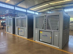 Système de refroidissement à eau glacée personnalisé 20kW-380kW Utilisation commerciale Refroidisseur à <span class=keywords><strong>air</strong></span> modulaire à scroll avec moteur AC - Product Image 6