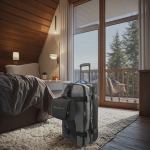 Sac chariot à roulettes étanche avec trois compartiments, pour bagages, 150 kg - Product Image 2