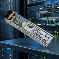 Émetteur-récepteur optique SFP GLC-SX-MMD 1000BASE-SX 850nm 550m MMF 1.25Gbps pour télécommunications FTTH, garantie 3 ans, compatible OEM