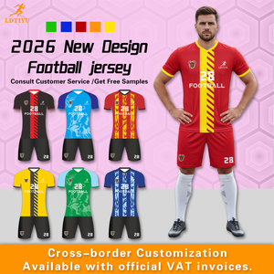 <span class=keywords><strong>Maillot</strong></span> de football rayé noir imprimé graphique <span class=keywords><strong>Maroc</strong></span> Angleterre 2025-26 Léger Respirant Séchage rapide Manches courtes - Product Image 2