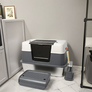 0EM Luxury Large Smart <span class=keywords><strong>Cat</strong></span> Toilette Selbst reinigende automatische Katzen toilette mit einfacher Reinigungs funktion - Product Image 3