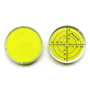 Burbuja de Nivel Industrial de 6 cm de Diámetro con Escala Graduada para Medición de Precisión - Product Image 1