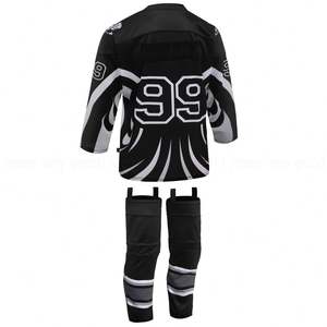 Новинка 2026 года: Оптовая продажа молодежных хоккейных и лакроссных джерси по заводской цене с индивидуальным нанесением имени команды, логотипа, номера, сублимационной печатью и быстросохнущей тканью. - Product Image 1