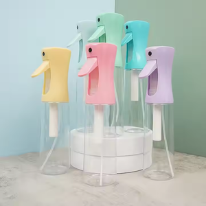 Bouteille pulvérisateur vide en plastique de 200 ml et 300 ml avec gâchette, pour brume continue, idéale pour les cheveux et les produits capillaires - Product Image 1