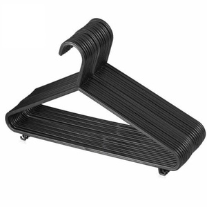 Amazon Offres Spéciales PP Matériau Noir Couleur Prix Compétitif Cintres en Plastique Gain de Place pour <span class=keywords><strong>Vêtements</strong></span> - Product Image 4