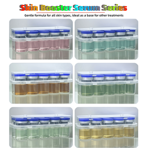เซรั่มบำรุงผิวไฮรอน OEM ODM ซีรีส์ไฮดรา เฟซ แอมพูลส์ สกิน กลอส โกลว์ เมส เซรั่ม โซลูชั่นเฉพาะจุดสำหรับทุกสภาพผิว - Product Image 1