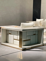 Canapé en tissu de luxe moderne de différentes tailles, ensemble de canapés pour salon, meubles simples, canapé d'angle en forme de L