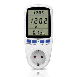 Compteur de puissance LCD numérique 220V 7 modèles d'affichage prise ue wattmètre pour la <span class=keywords><strong>mesure</strong></span> de l'énergie Protection contre les surcharges Kwh <span class=keywords><strong>mesure</strong></span> - Product Image 1