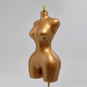 <span class=keywords><strong>Mannequin</strong></span> de couture de <span class=keywords><strong>grande</strong></span> <span class=keywords><strong>taille</strong></span>, forme féminine, corps en plastique chromé, pour robe de soirée, CQ-1 - Product Image 4