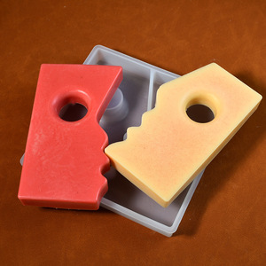 Diy goutte colle moule moderne <span class=keywords><strong>dessin</strong></span> photo baiser visage silicone moule plâtre aromathérapie <span class=keywords><strong>bougie</strong></span> décoration - Product Image 3