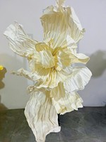 T-285 personnalisé artificiel blanc rose violet champagne toile de fond fleurs décorations pour mariage maison chambre maison événement décor