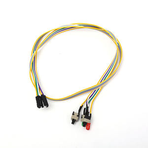 ATXPCコンピューターマザーボード電源ケーブル<span class=keywords><strong>2</strong></span>スイッチオン/オフ/リセットLEDライト付き60CM - Product Image 6