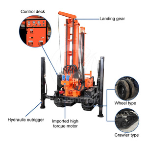 OCEAN Mobile Dth Hammer Grand Dia <span class=keywords><strong>Artésien</strong></span> Well Drill Rig Bolehole Water Drill Machine - Product Image 2