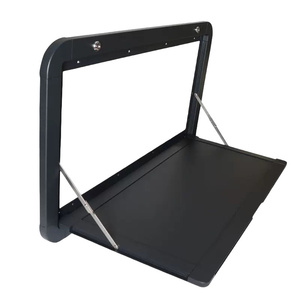 Accessoires pour camping-car, table de pique-nique <span class=keywords><strong>pliante</strong></span> murale en aluminium 1000x450mm avec clés pour <span class=keywords><strong>caravane</strong></span>, remorque, camping-car, remorque tout-terrain - Product Image 1