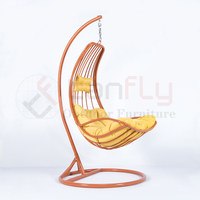 Chaise hamac de jardin en rotin pour extérieur Chaises suspendues en osier pour meubles à balançoire de patio