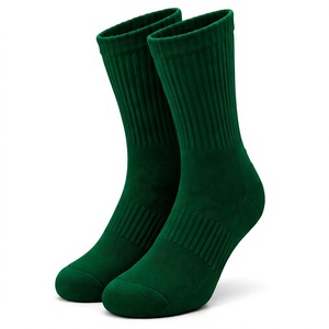 Wholesale Premium Cotton Crew <b>Socks</b> Custom Logo Embroidery High Quality Knitted Cushion Sports <b>Socks</b> for Men <b>Women</b> Basketball So - Product Image 1