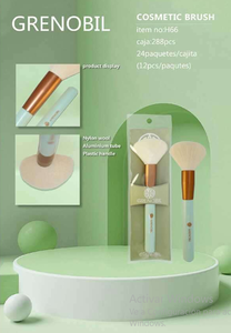 Set di Pennelli Cosmetici Grenobil 2 Pezzi in Setole Sintetiche Strumenti per il Trucco del Viso - Product Image 3