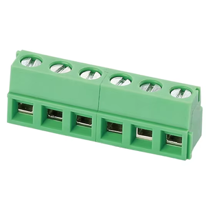 ขั้วต่อพลาสติกแบบสกรู3ขา2ขั้วสำหรับเปลี่ยนขั้วไฟฟ้า Phoenix 5.0มม. 5.08มม. PCB - Product Image 1