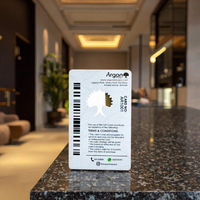 Etiqueta Mini Impermeable de PVC Impresa Personalizada, Tarjeta de Regalo NFC RFID, Código QR, Código de Barras para Uso en Hoteles, Marketing Empresarial, Pago Rápido