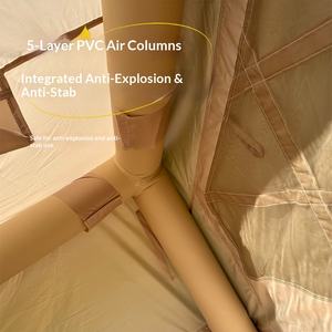 Tente Gonflable de <span class=keywords><strong>Camping</strong></span> en Gros pour 3-4 Personnes, Résistante au Vent et aux Intempéries, en Tissu Oxford, Portable pour l'Extérieur, avec Rangement Facile - Product Image 3