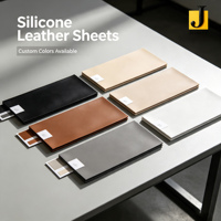 Feuille de cuir silicone auto-adhésive Jemery, extensible, imperméable, pour usage automobile, tailles personnalisées, traitement OEM