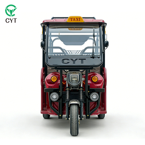 Rickshaw Elétrico de Alto Desempenho para 6 Passageiros, Tuk Tuk para Transporte no <span class=keywords><strong>Nepal</strong></span> - Product Image 3