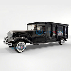 Vintage Hearse Manufacturers Funeral Chariot Electric Horse Buggy Funeral Hearse Classic Funeral Car for Sale - Product Image 6