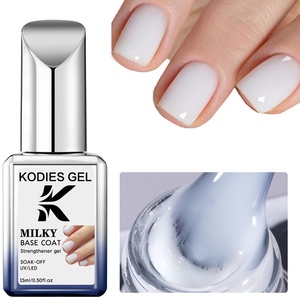Esmalte de <span class=keywords><strong>Uñas</strong></span> en Gel <span class=keywords><strong>con</strong></span> Base de Goma Blanca Lechosa, Fortalecedor de <span class=keywords><strong>Uñas</strong></span>, Larga Duración, Removible, Soporte para Manicura, Etiqueta <span class=keywords><strong>con</strong></span> Logotipo Personalizado, Color Base - Product Image 3