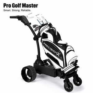 Carrito de <span class=keywords><strong>Golf</strong></span> Eléctrico de Acero Inoxidable con Seguimiento Inteligente por IA, Pantalla de Seguimiento Automático, Control Remoto y Diseño Plegable - Product Image 5