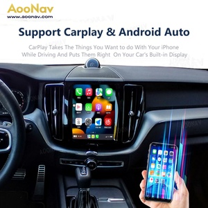 Linux System Mirror Link Box for Volvo XC90/XC60/XC40/S90/S60/V60/V90 2018-2022 <b>Wireless</b> Apple CarPlay Upgrade Car Radio Adapter - Product Image 4