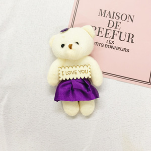 Phim hoạt hình bó hoa nhân vật thương hiệu một mảnh gấu búp bê hoa túi hoa ngắn nhồi bông Đồ chơi Mặt dây chuyền bán buôn - Product Image 6