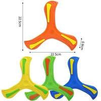 Dropshipping Shopify Agent d'exécution 2025 Interactive Funny Children Soft Three-leaf Boomerang For Kids Outdoor Toy