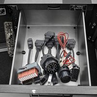 Juego de 8 Piezas de Cables Esenciales para Autos Pequeños, Herramientas de Mantenimiento de Vehículos, Juego Completo Compatible con el Escáner de Diagnóstico Automotriz TCS