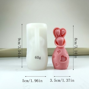 3D ของขวัญวันแม่แม่พิมพ์ซิลิโคนรูปปั้นพระแม่มารีกอดแม่พิมพ์เทียนแม่ - Product Image 6