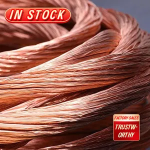 2024 Bright Purity 99.9 Scrap Motor Equipment C11000 Copper Winding Wire Supply Copper Strip Cable for Low Rate