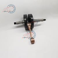 CQHZJ Bonnes affaires Vilebrequin renforcé pour moto AX100 pour Suzuki K117 AX100 Moteur à deux temps refroidi par air