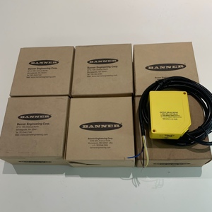 Original <b>Banner</b> Q60 Series Adjustable-Field Photoelectric Sensor Q60VR3AF2000 Background Suppression Optical Sensor - Product Image 3