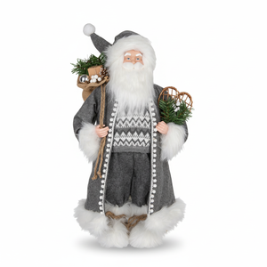 Figura Decorativa de Santa Claus Grande, Color <span class=keywords><strong>Blanco</strong></span>, Estilo Nórdico, para Chimenea, Venta al Por Mayor - Product Image 3