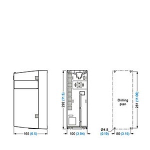 6SL3210 1PE23 3UL0 ซินามิกส์โมดูลพลังงาน PM240 2 ตัวแปลงความถี่ - Product Image 4