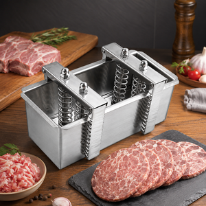 Moule à viande en acier inoxydable 304, moule à bacon et à jambon pour la transformation de la viande crue et cuite - Product Image 1