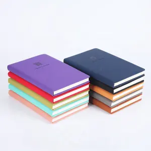2021 Handmade colorful customised B5 A5 PU leather notebook
