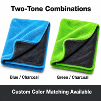 Toalla de Microfibra Super Absorbente con Bucle Retorcido para Lavado de Autos, 500gsm 700gsm 950gsm, Tamaño y Color Personalizados, Sin Pelusas, para Secado
