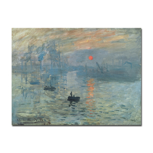 Stampa su Tela di Claude Monet, Opera d'Arte Famosa in Stile Art Déco Moderno, per Decorazione Camera da Letto e Ufficio - Product Image 2