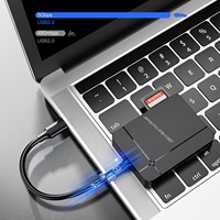 Lecteur et graveur de cartes SD USB 3.0 Type C de haute qualité, externe tout-en-un pour PC/tablette/téléphone portable/ordinateur portable