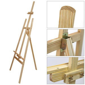 Caballete de Madera de Pino para Artistas, Nuevo, de 170/150/120/90/80/70/145 cm, Soporte de Exhibición para Pintura, para Estudios de Arte y Estudios Caseros - Product Image 4