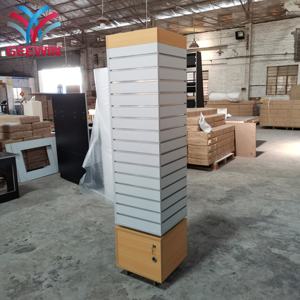 Soporte de Metal para tienda de joyas, estante de exhibición giratorio de pared para zapatos, 360 - Product Image 3