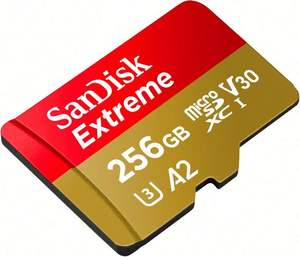 Carte MicroSDXC UHS-I SanDisk Extreme SDSQXAV-256G - Product Image 1