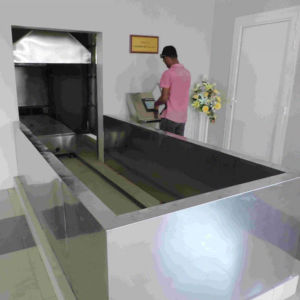 Automatic Full Electric Human Cremation Machine Without Smoke <b>Refractory</b> Material 15kW Power - Product Image 1